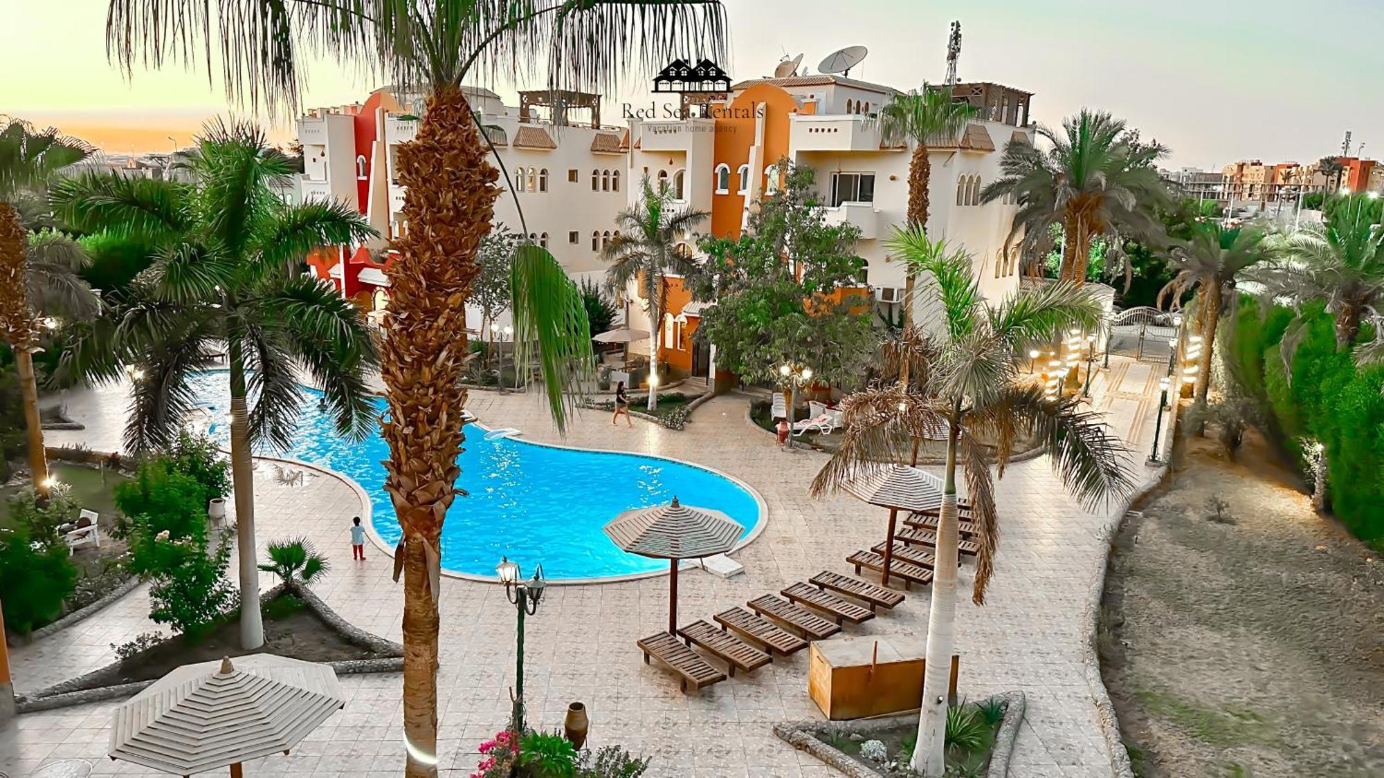 Green Garden Resort Hurghada Exterior foto